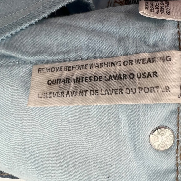 J.Crew 9" High-Rise Toothpick Skinny Rough Hem Distressed Jeans Size 25 Women's - Picture 10 of 11